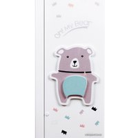 Классическая детская кроватка VDK Magico Loft Bear колесо-качалка (белый)