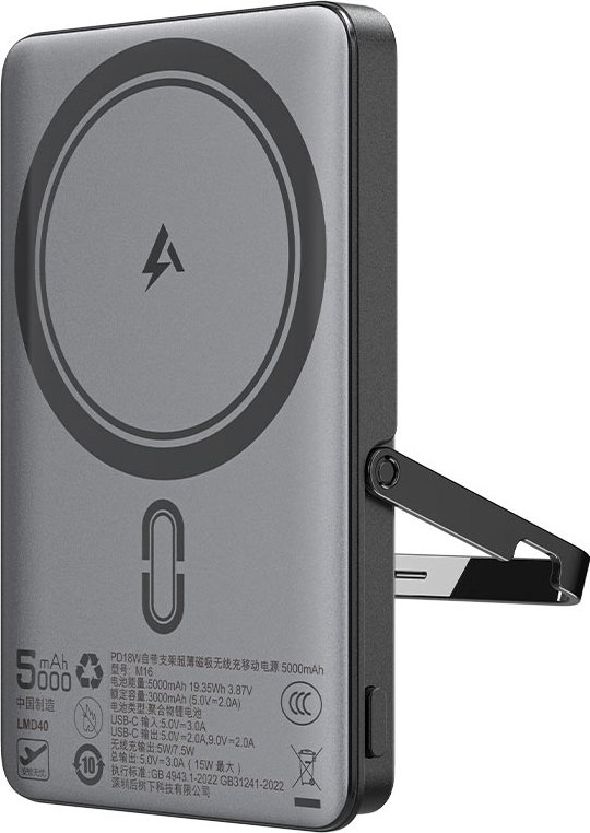 

Внешний аккумулятор AceFast M16 5000mAh (черный)