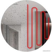 EMZE Led Motion 90 LED.90.90.MOTION.AF.4K (c подсветкой, с антизапотеванием и бесконтактное включение)