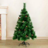 Елка Зимнее волшебство Зеленый шишки 1.2м 701406