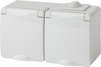 Розетка ЭРА 11-2603-03 Б0035991 (серый)