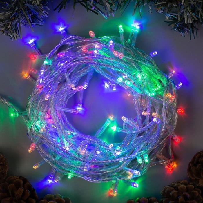 

Новогодняя гирлянда Luazon Нить 100 LED 10м (мульти) 3556779