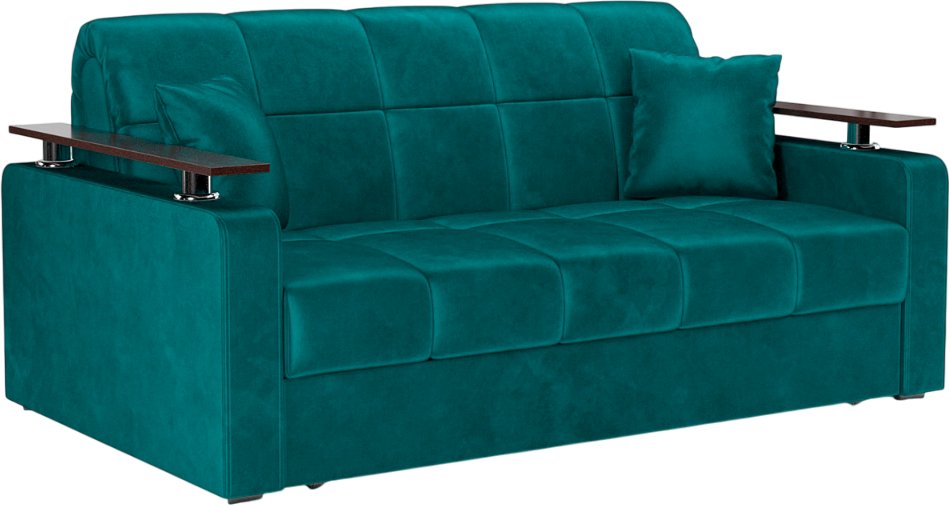 

Диван Мебель-АРС Аккордеон Бакли НПБ 140x200 (бархат сине-зеленый Star Velvet 43 Black Green)