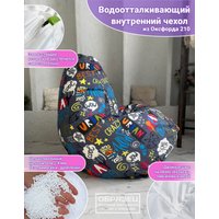 Кресло-мешок Flagman Груша Мега Г3.4-45 Кактус А01