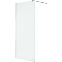 Душевая стенка Saniteco Walk-In SN-W6TC100 (100x200, прозрачное стекло, хромированный профиль)
