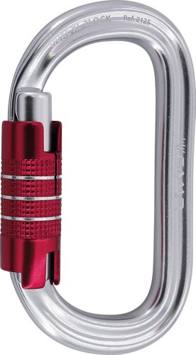 Карабин туристический Camp Oval XL 3Lock 2125 (серебристый)