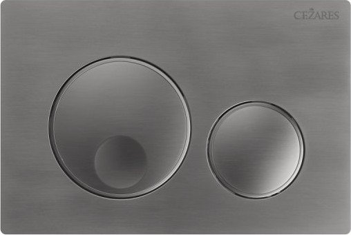 

Панель смыва Cezares RELAX-BTN-GM (оружейная сталь)