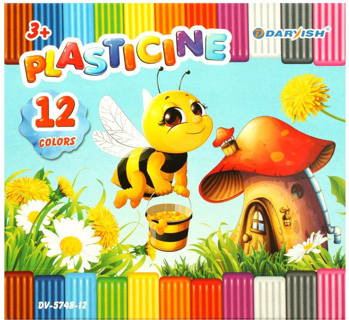 

Пластилин Darvish DV-5748-12 (12 цв)