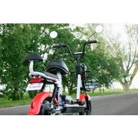 Электроскутер AVM Delta Lite (красный)