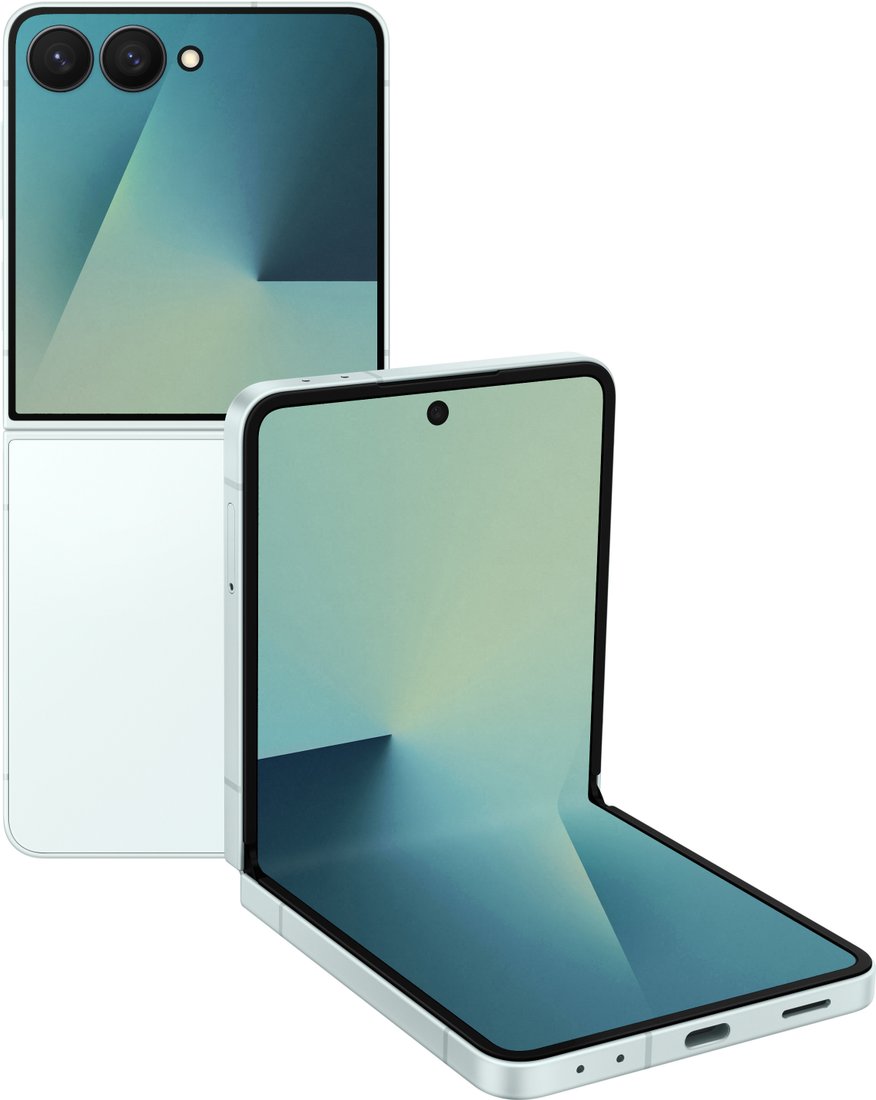 Телефон Samsung Galaxy Z Flip7 SM-F7660 12GB/512GB (мятный)
