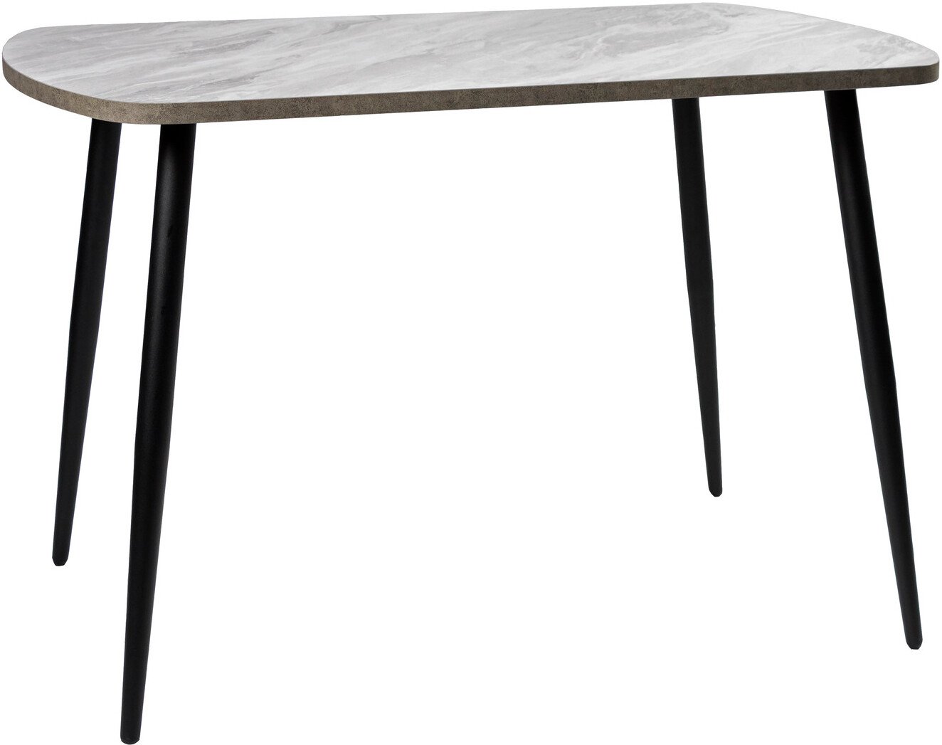 

Кухонный стол ВВР Пластиковый 110x70 (лавант/конус черный)