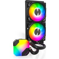 Система жидкостного охлаждения для процессора Montech HyperFlow ARGB 240 (черный)