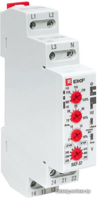 Реле контроля фаз EKF PROxima rkf-37