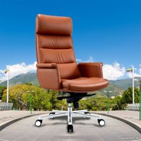 Офисное кресло CACTUS CS-LBR-CARACAS (коричневый)
