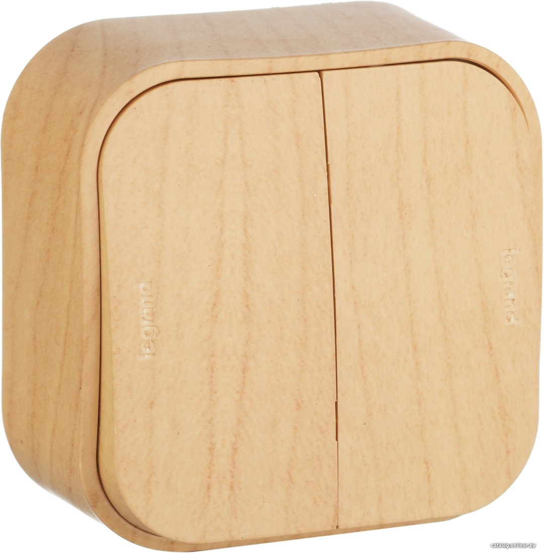 Выключатель Legrand Quteo 782262 (дерево)