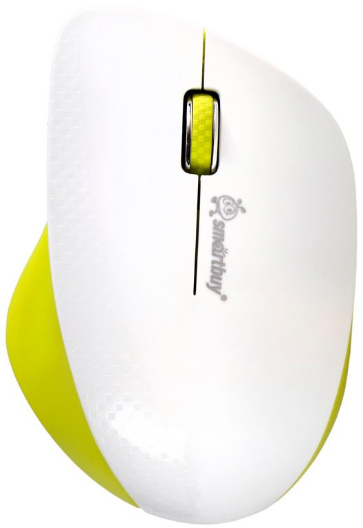 

Мышь SmartBuy 309AG White/Lemon (SBM-309AG-WL)