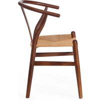 Стул Secret De Maison Wishbone Chair mod. CB2212 (тёмный орех)