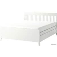 Кровать Ikea Иданэс 200x180 (белый, лурой) 194.065.52