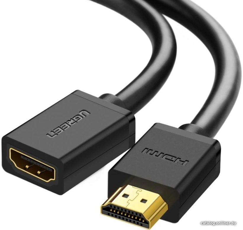 Кабель Ugreen HD107 10145 HDMI - HDMI (3 м, черный)