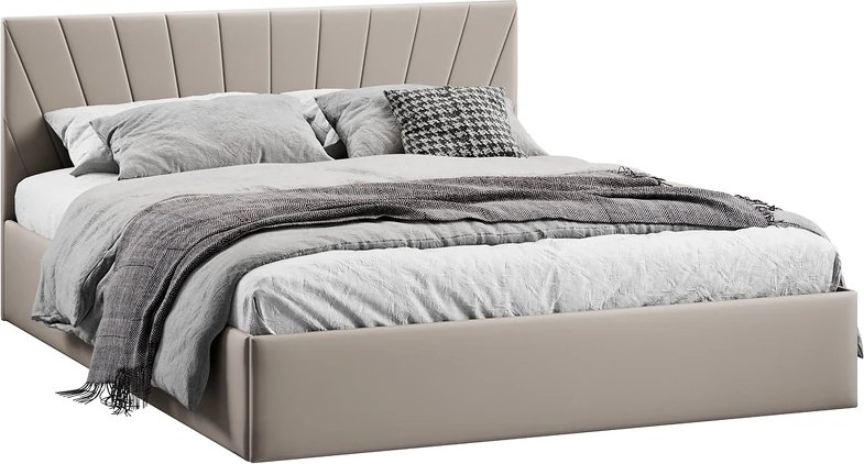 

Кровать Трия Эвори Тип 1 с подъемным механизмом 160x200 (велюр Confetti Smoke)