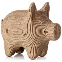 3Д-пазл Eco-Wood-Art Свинка - копилка