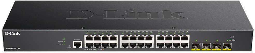 

Управляемый коммутатор 2-го уровня D-Link DGS-1250-28X/A1A