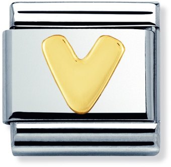 Звено для браслета NominatioN Буква V 030101/22