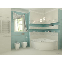 Керамическая плитка Gracia Ceramica Amelie Decor 02 250x750 (Grey)