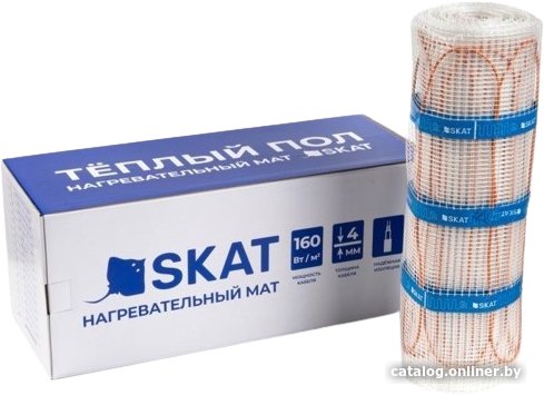 Нагревательный мат SKAT HT MAT-4.0-640 4 кв.м. 640 Вт