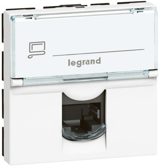 

Розетка компьютерная Legrand Mosaic 076565