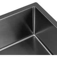 Кухонная мойка ZorG ZRE 4551 graphite+ринзер+коландер+дозатор в Бресте