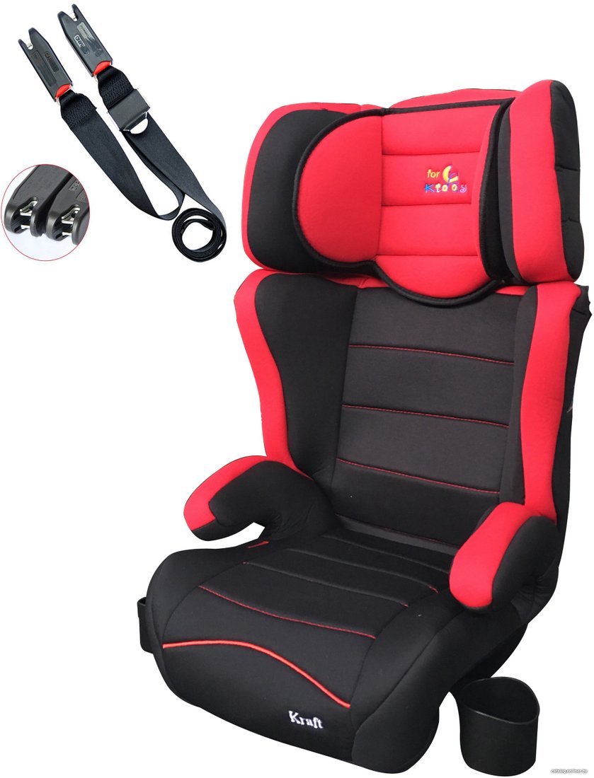 Детское автокресло ForKiddy Kraft latch (красный)