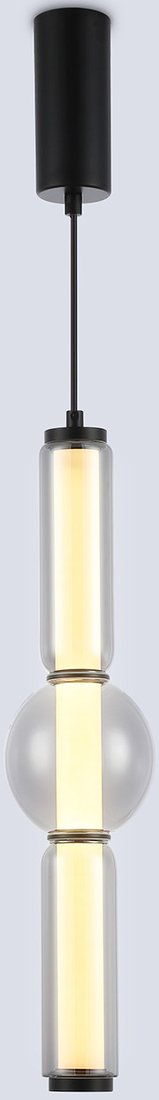 

Подвесная люстра Ambrella light LH11023 BK/SM (черный/дымчатый)