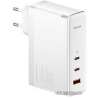 Сетевое зарядное Baseus GaN5 Pro Fast Charger 2C+U 140W EU (белый)