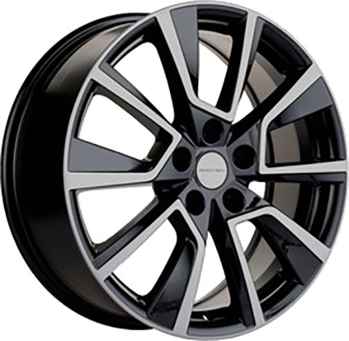 

Литые диски Khomen KHW1802 Chery Tiggo 18x7.5" 5x108мм DIA 60.1мм ET 40мм Black FP