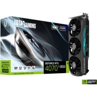 Видеокарта ZOTAC GeForce RTX 4070 Ti Super Trinity Black Edition 16GB GDDR6X ZT-D40730D-10P