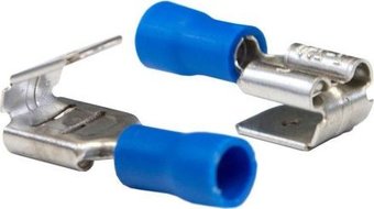 Наконечник для кабеля General Lighting РпИо 2-5-0.8 GRIO-2-6.35 (синий, 100 шт)