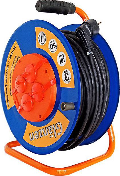 

Удлинитель на катушке Glanzen EB-50-009 (50 м, оранжевый)