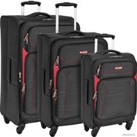 Чемодан-спиннер Polar Р1801 24" (черный)