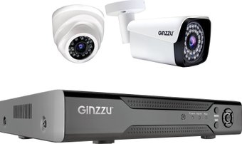 Комплект видеонаблюдения Ginzzu HK-420N