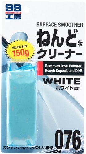 Soft99 Абразивная глина для светлых авто Surface Smoother 100г 09076