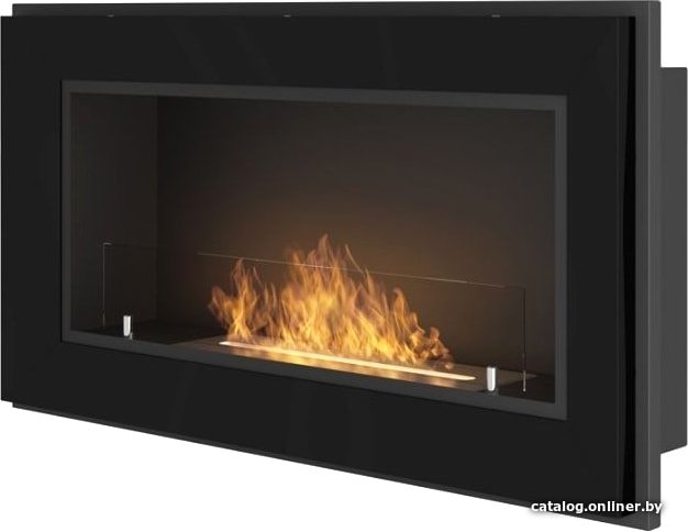 Биокамин SimpleFire Frame 900 (черный, со стеклом)