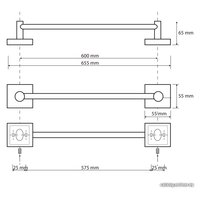 Держатель для полотенца Bemeta Beta 132104042