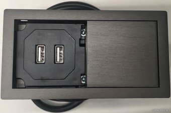 Розетка USB ASA VersaHit Mono 06025Y00005 (графит)