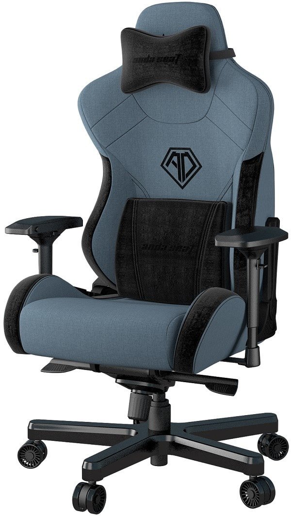 

Игровое (геймерское) кресло AndaSeat T-Pro 2 (голубой/черный)