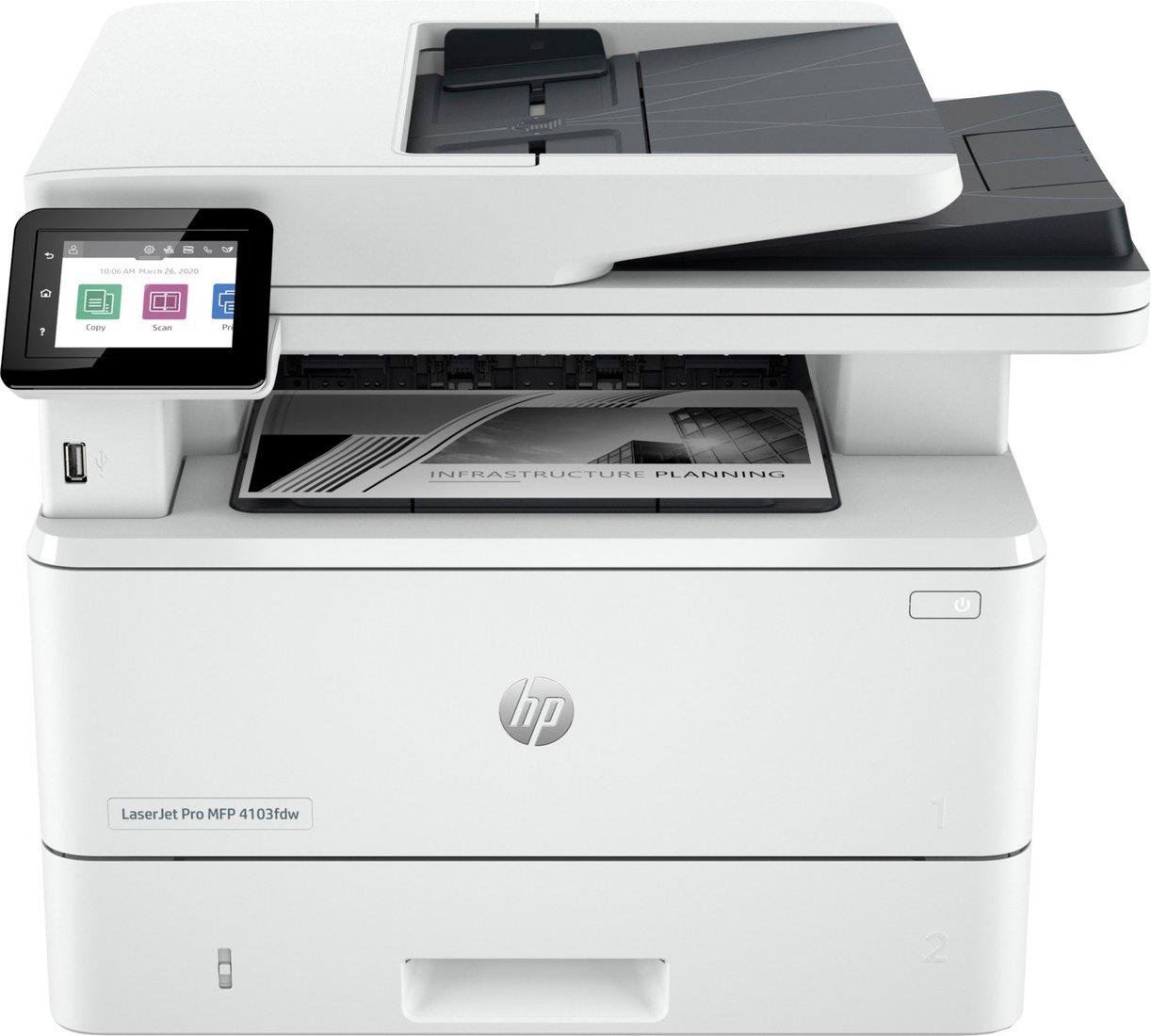 

МФУ HP LaserJet Pro MFP 4103fdw 2Z629A