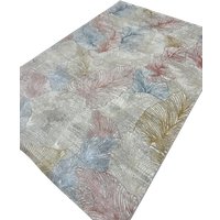 Ковер для жилой комнаты Radjab Carpet Амальфи Прямоугольник A4341A (1.6x2.3, Pink/White)