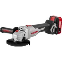 Угловая шлифмашина Crown CT23001-125HX-4 BMC (с 2-мя АКБ)