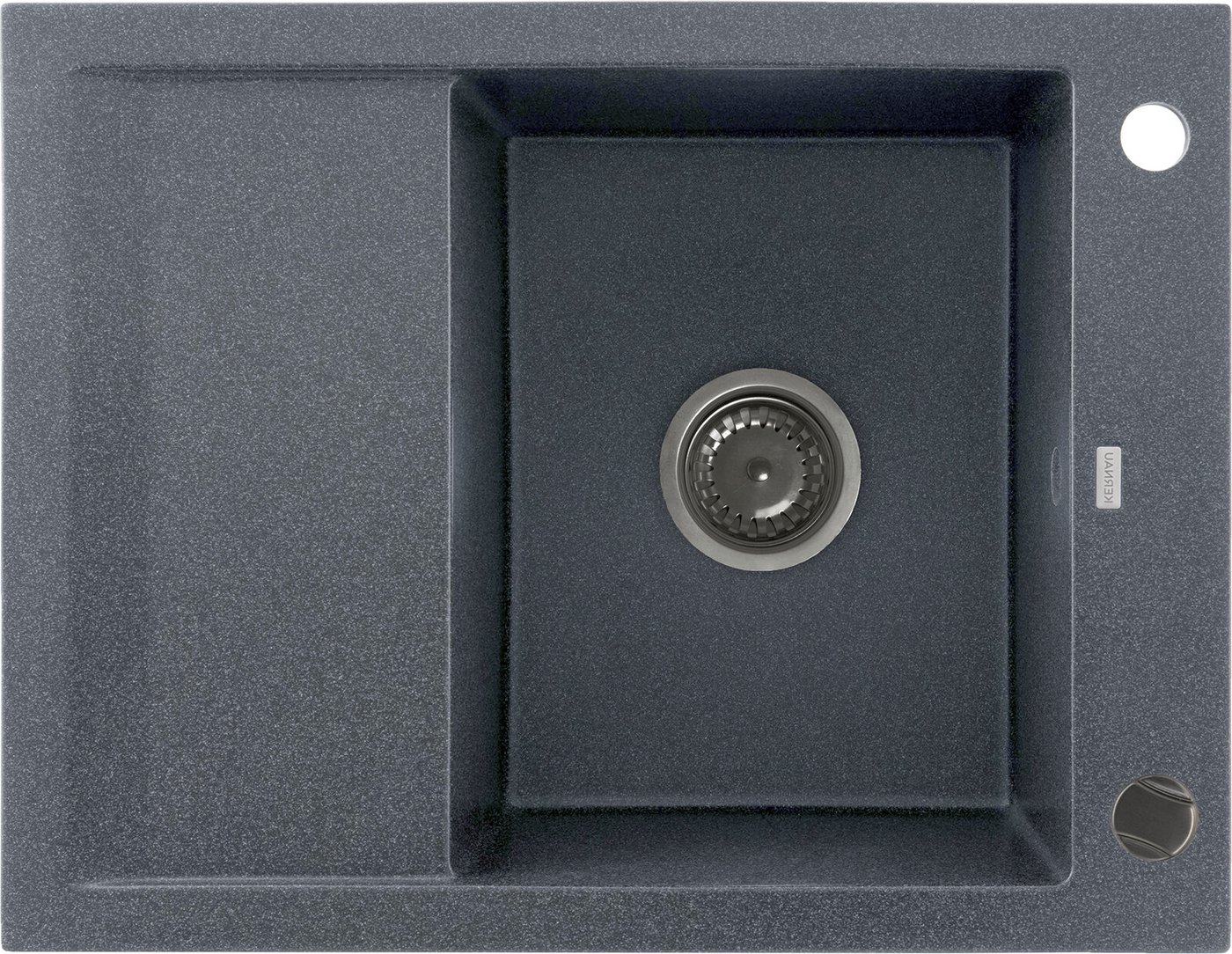 

Кухонная мойка Kernau Kgs M 4565 1B1D Graphite