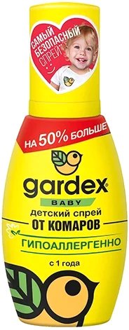 

Спрей от насекомых Gardex Baby для детей (75 мл)